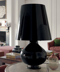 Fontana Total Black Tischleuchte